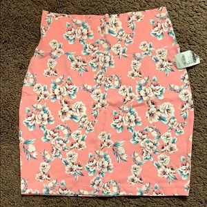 Charlotte Russe Medium Floral skirt